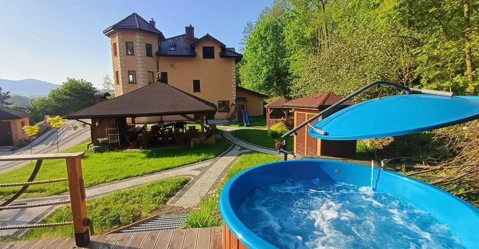 Zdjęcie z Ośrodka Wypoczynkowego MIRiOLA w dolinie Skawy